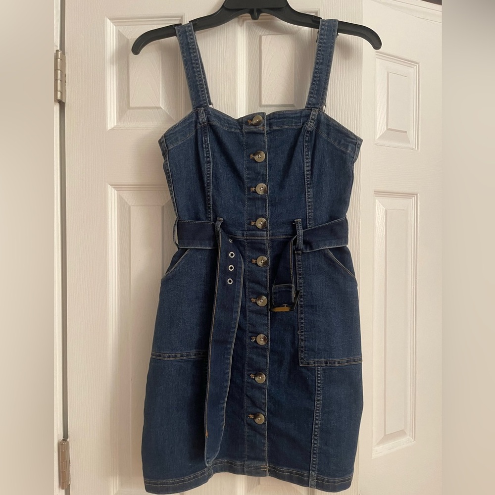 NWT H&M Divided Denim Dress